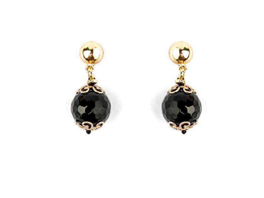 Boucles d'oreilles Tillia pour femme Noir Chic