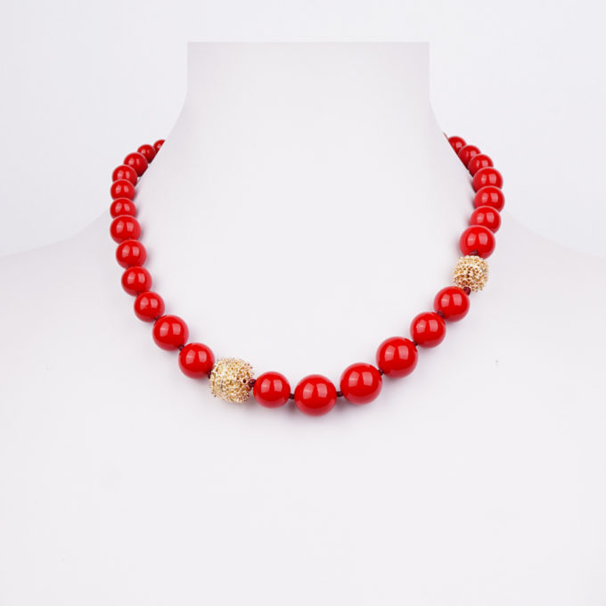 Collier Romancia Rouge pour femme