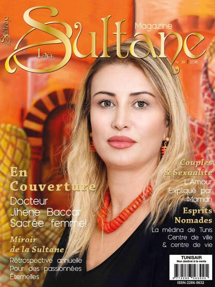 Magazine Sultana , Bijoux collection coralia Habiba Jewelery