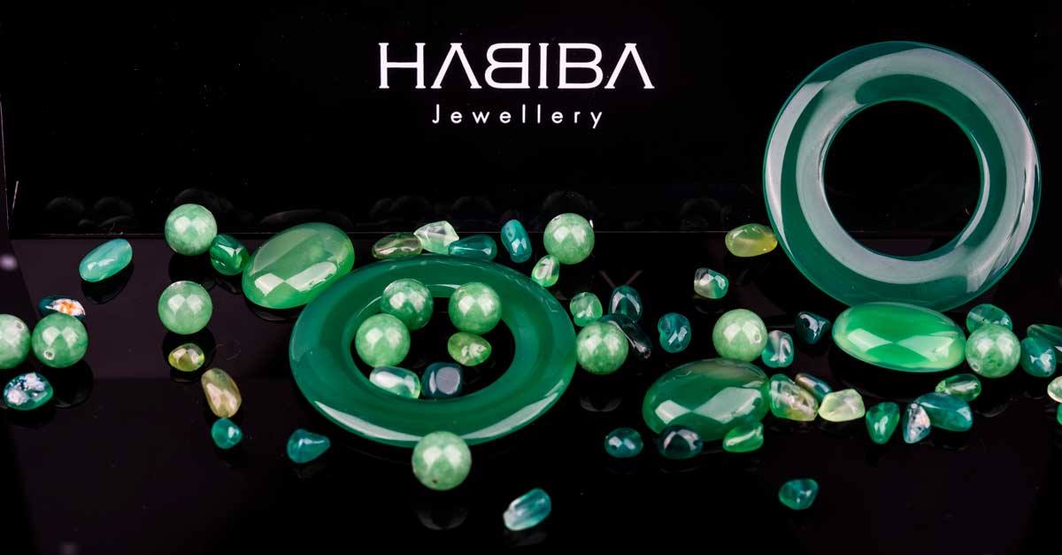 Bijoux artisanaux by Habiba Jewelery couleur vert